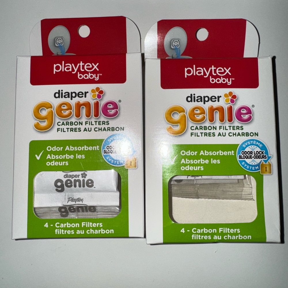 Playtex Diaper Genie Carbon Filters - BNIB - (Total of 8 Filters)